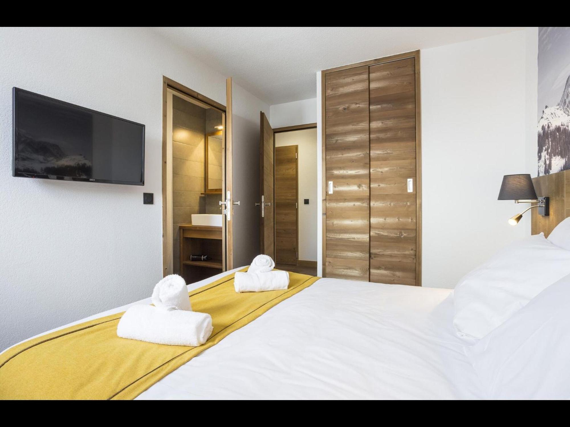 Apartmán 5 Pieces 10 Pers Premium Hauteluce Exteriér fotografie